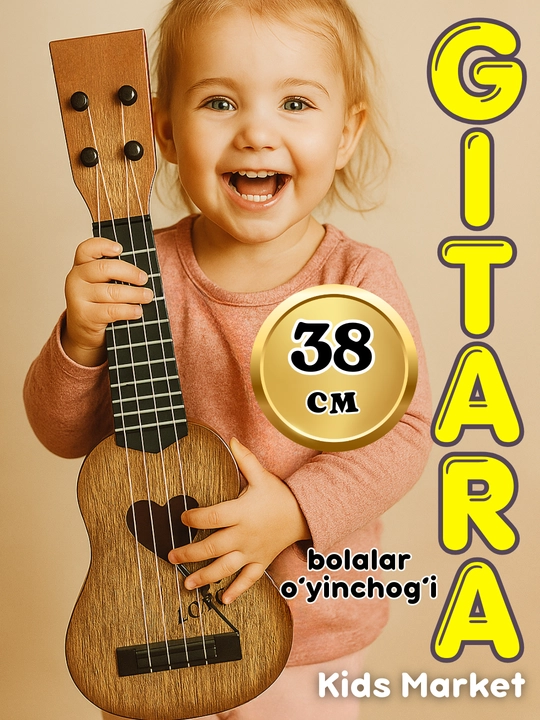 Gitara ukulele, bolalar musiqa asbobi - 