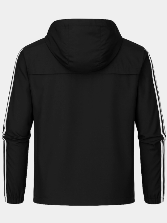 Erkaklar yengil vetrovkasi, yupqa, polyester, kapyushonli, Xitoy