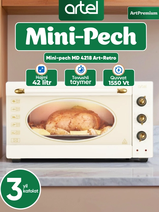 Mini-pech Artel MD 4218 Art-Retro - 