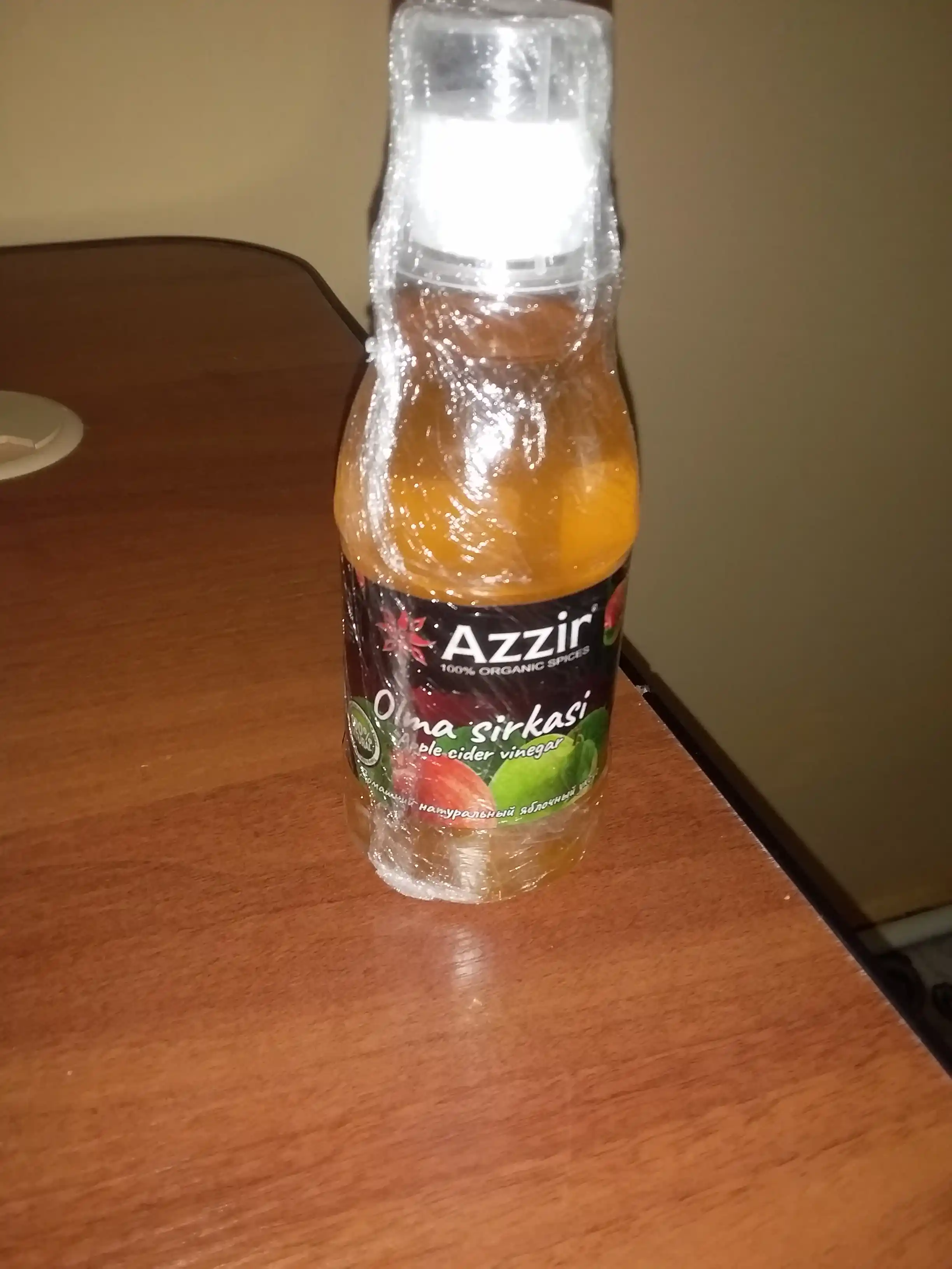 Tabiiy olma sirkasi "Azzir" dan, 5%, 250 ml