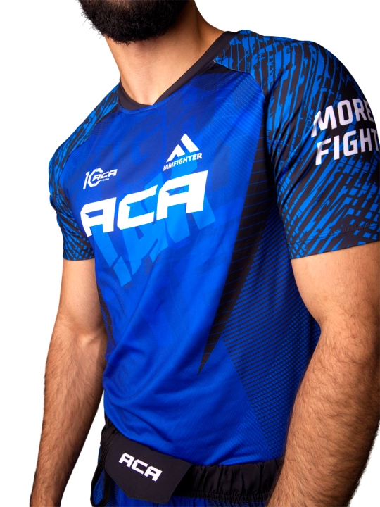 Футболка спортивная ACA, для ММА и единоборств, iamfighter, спортивная форма, грэплинг