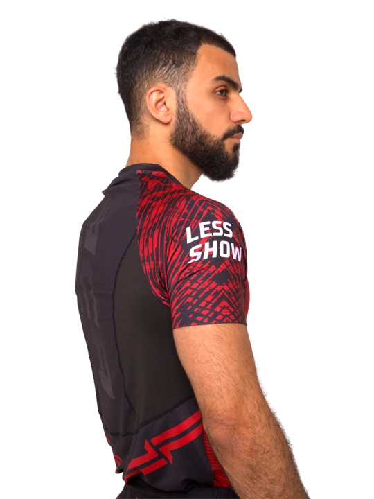 Sport futbolkasi ACA, MMA va yakkakurash uchun, iamfighter, sport forma, fitnes, grepling