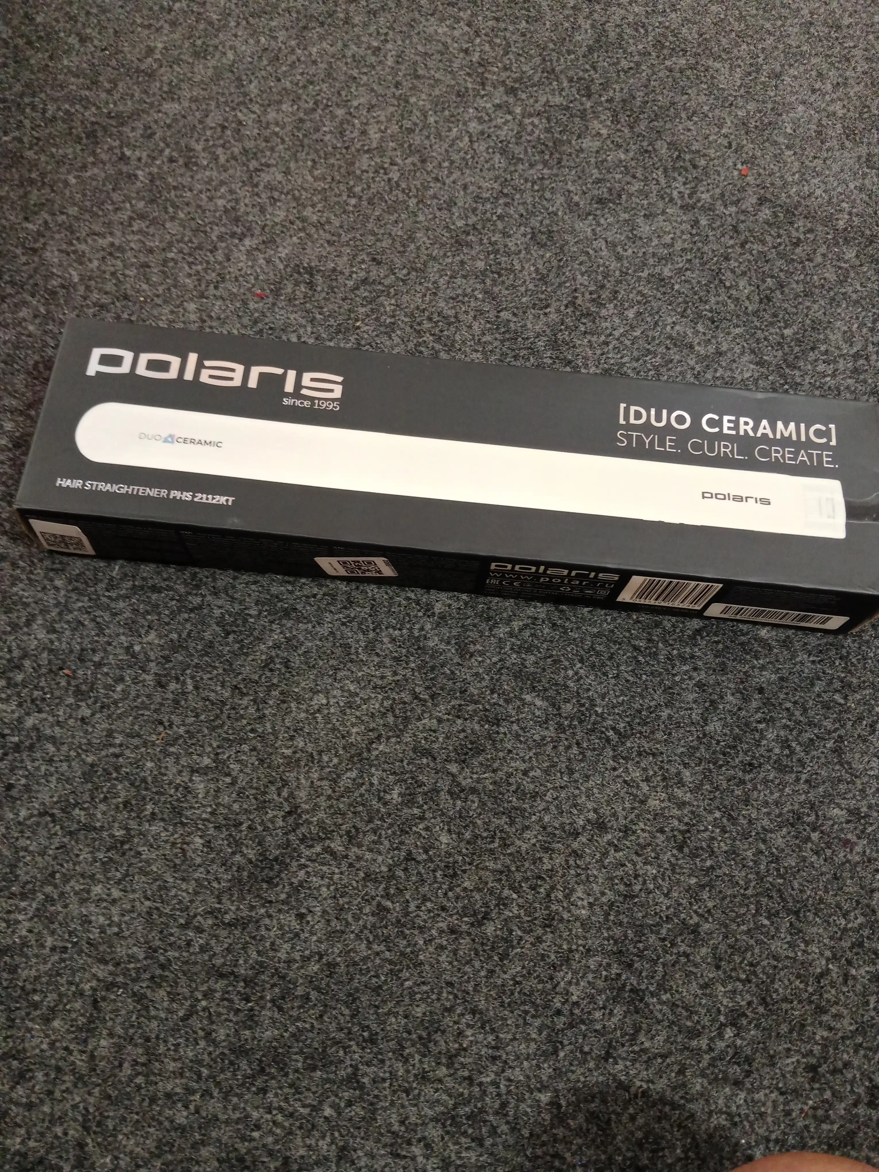 Soch to'g'rilovchi Polaris PHS 2112KT, turmalin, oq/pushti