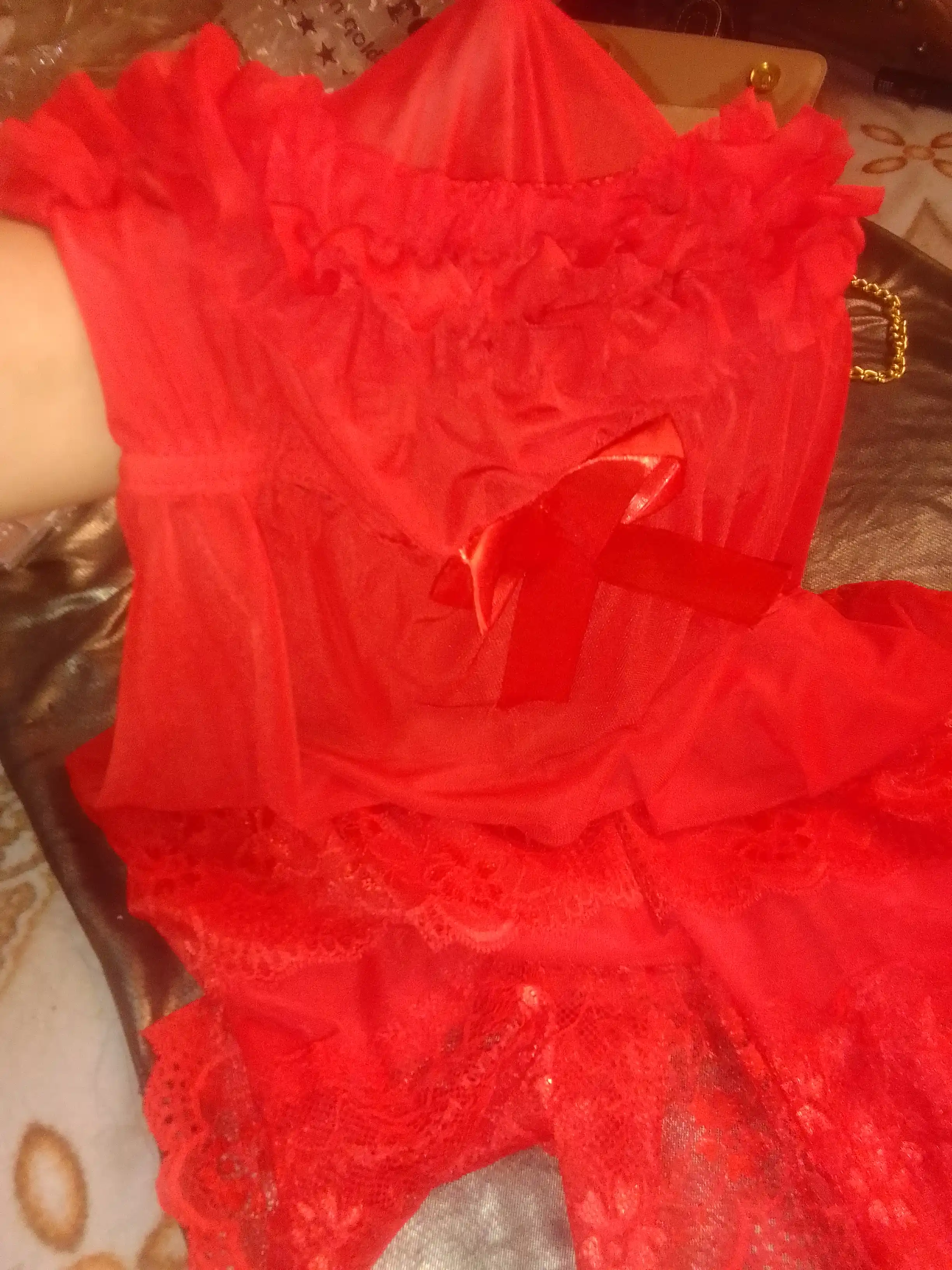 To`rli penyuar, pijama ayollar uchun, stringilar bilan
