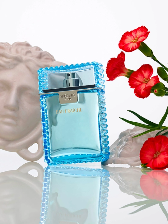 Туалетная вода  Versace Man Eau Fraîche Eau de Toilette, 100 ml для мужчин, цитрусово-водный аромат, Италия