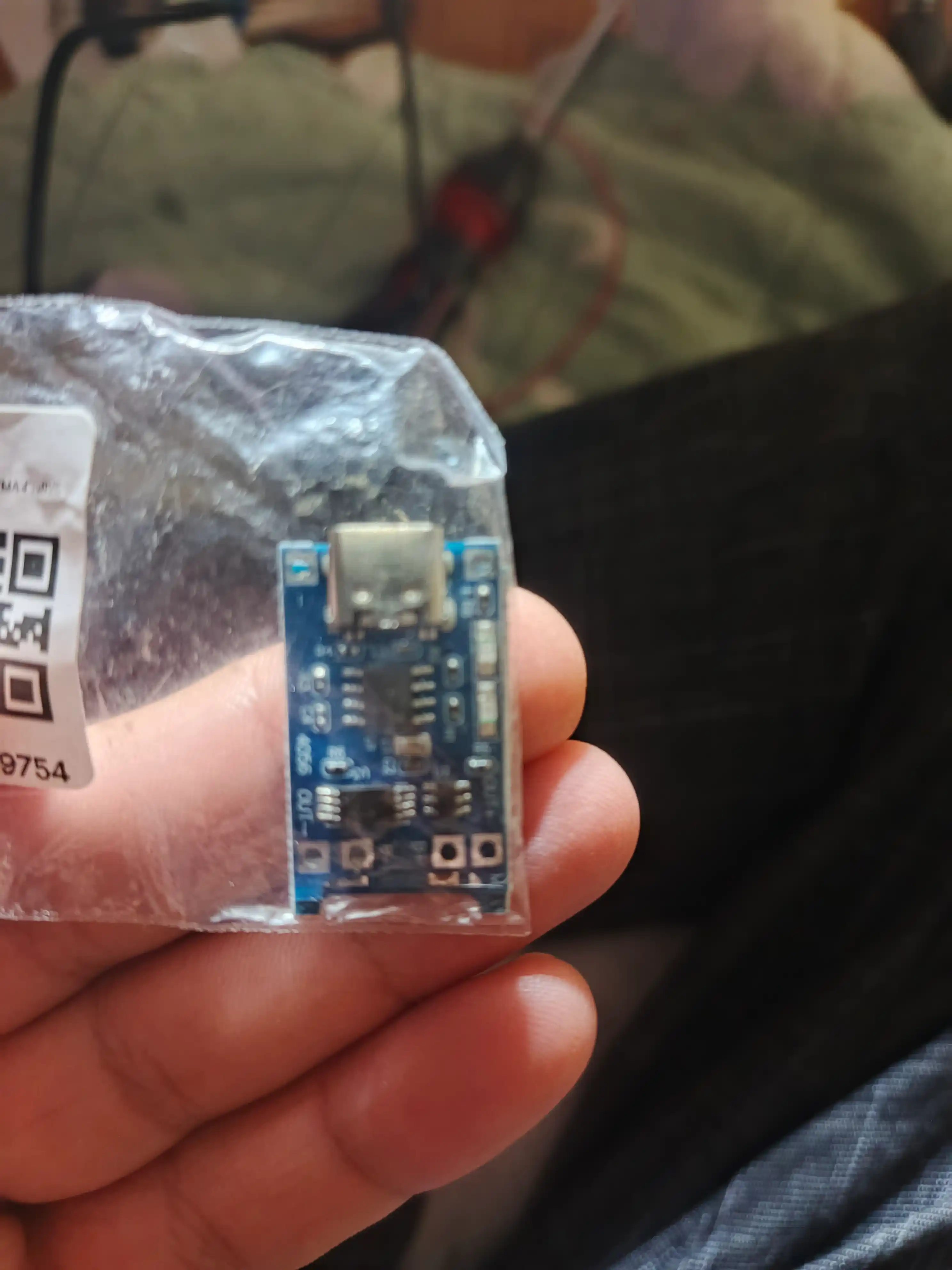 TP4056A Type-C va Micro USB litiy batareyalarini zaryadlash va himoyalash moduli