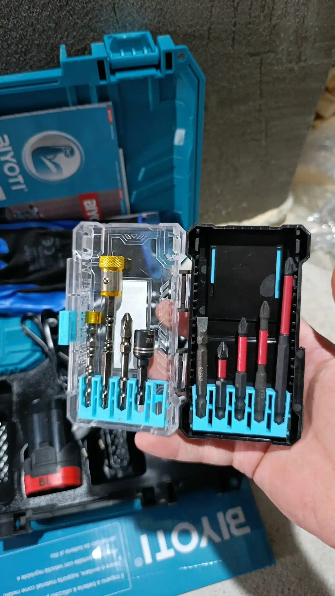 BIYOTI BYT-CD1015 PRO — uy va qurilish uchun kuchli zarbali shurup buragich