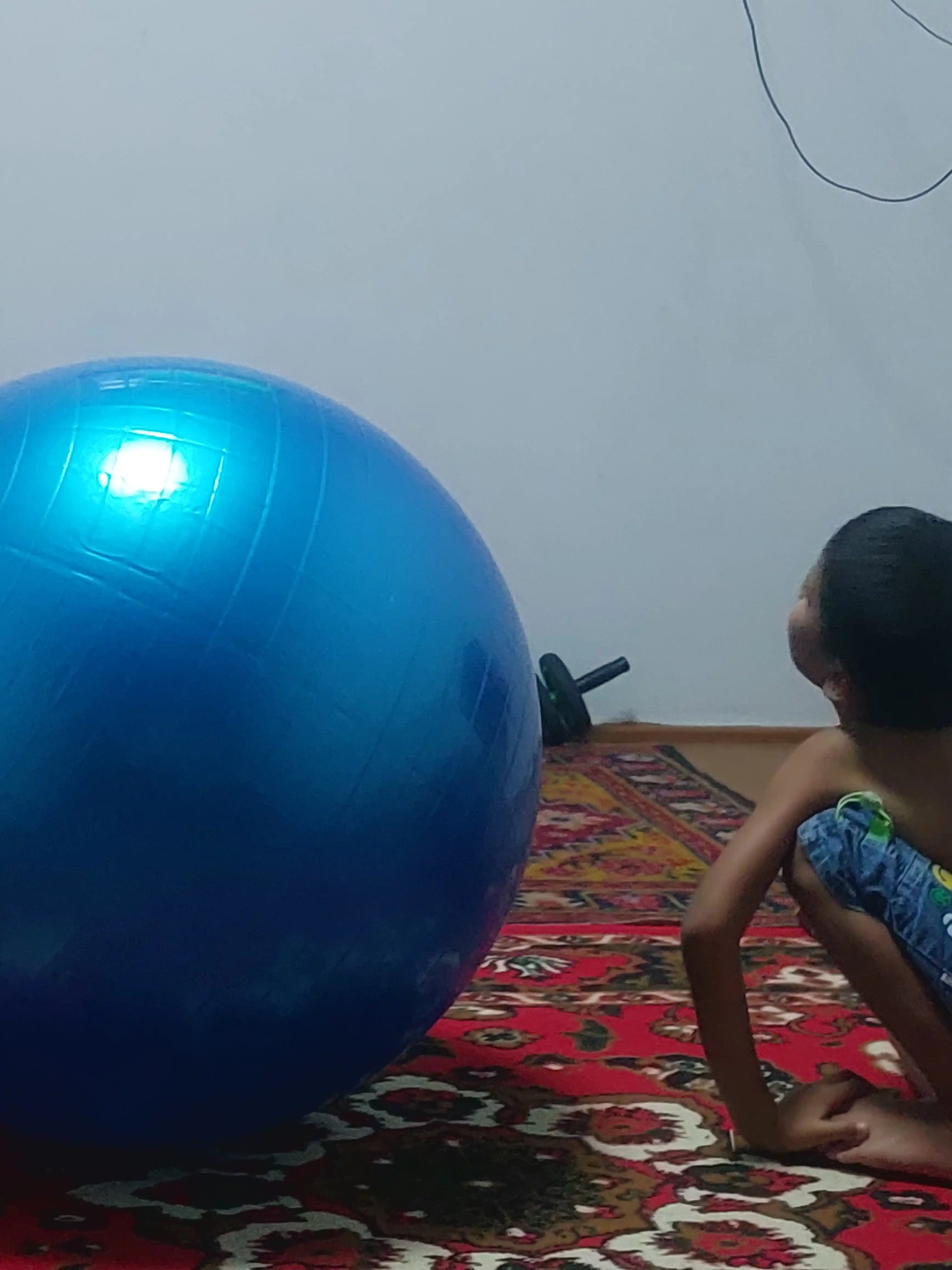 Мяч для фитнеса и йоги без шипами, Fitball, с насосом, 75-85-95 см 