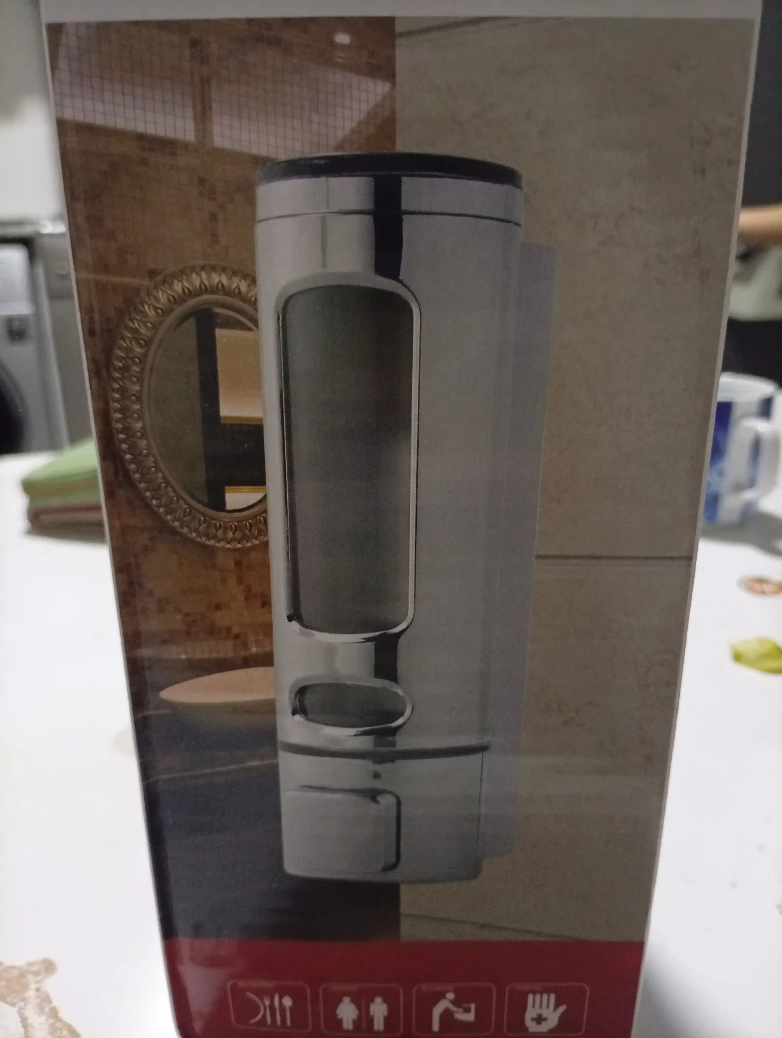 Suyuq sovun uchun dispenser, 400 ml