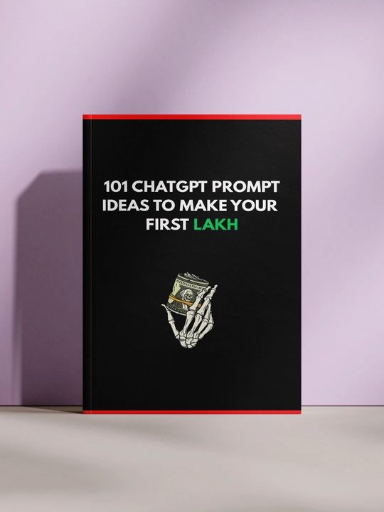 101 идей промтов ChatGPT, чтобы заработать свой первый лакх - 