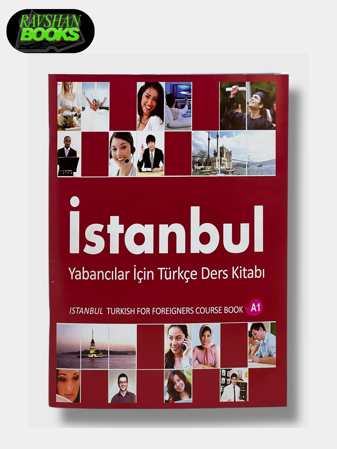Istanbul A1 Turkish Language Course Book Set Beginner Level with Workbook