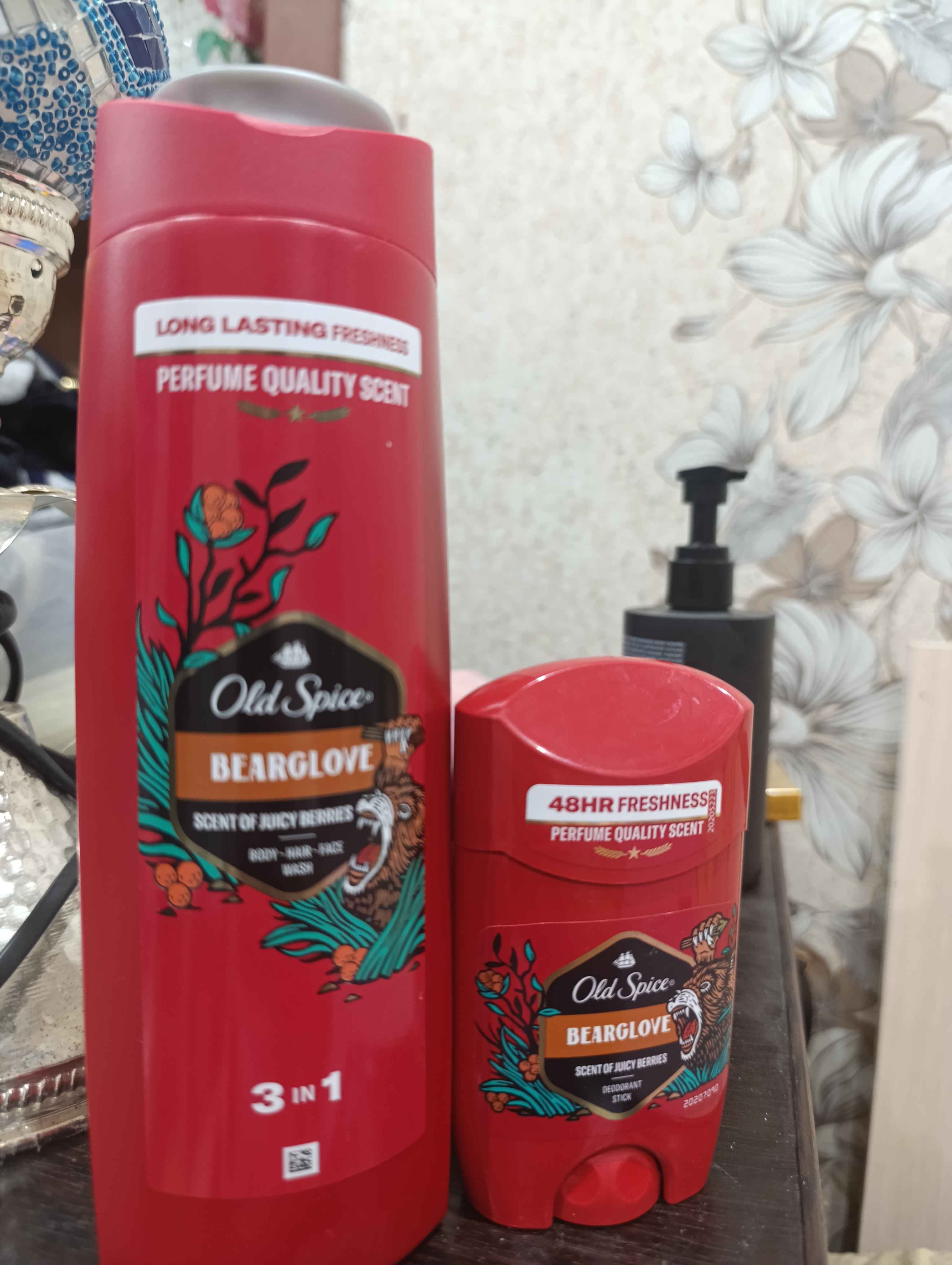 Old Spice гель для душа 3в1 Bearglove, 400мл