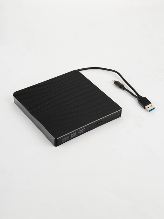 Tashqi DVD RW USB 3.0 Type-C, optik privod, noutbuklar va kompyuterlar uchun