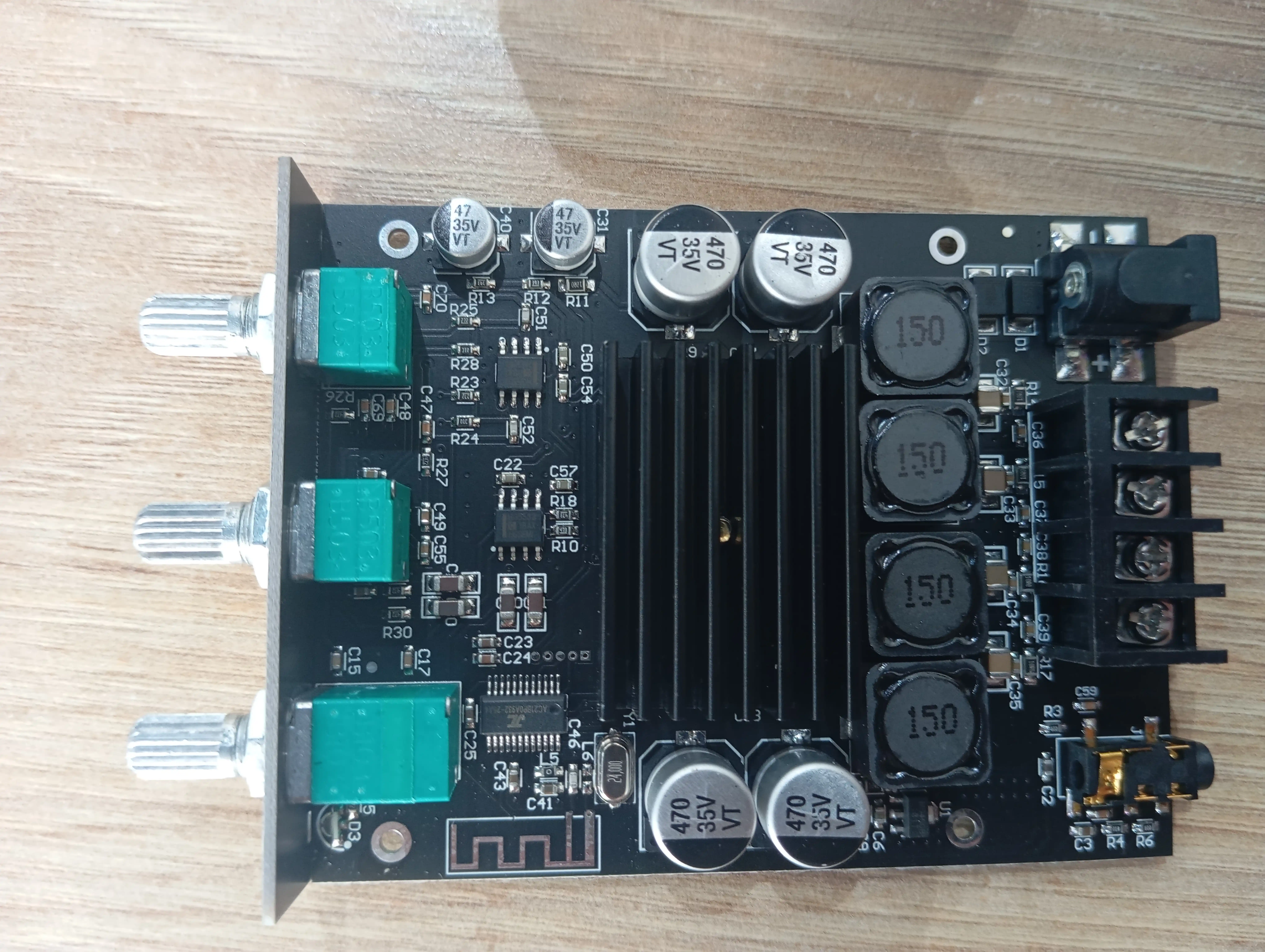 ZK-1002T 2 kanalli streo ovoz kuchaytirgich, 2×100 Vt