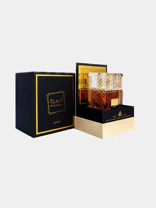 Parfyumlangan suv Khamrah Lattafa Perfumes, uniseks, 100 ml