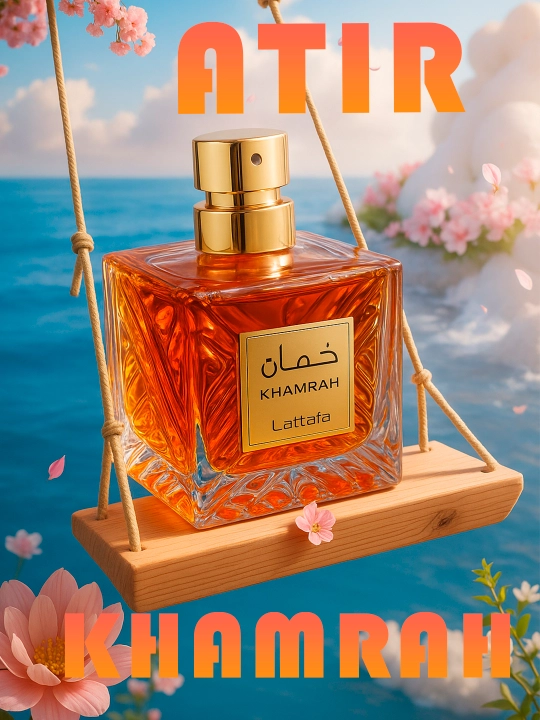 Parfyumlangan suv Khamrah Lattafa Perfumes, uniseks, 100 ml