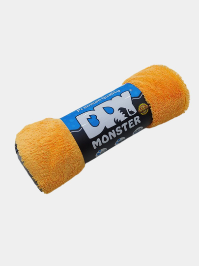 Полотенце из микрофибры, для сушки кузова автомобиля, Dry Monster — EAGLE-DRYMONS-СВЕТЛОР-55X75