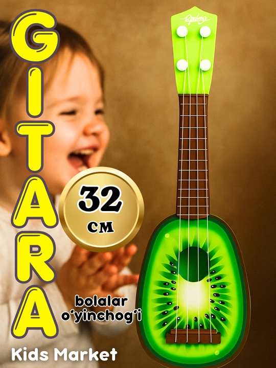 Gitara ukulele, bolalar musiqa asbobi - 