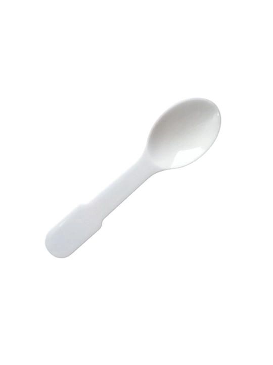 Mini plastik qoshiqlar 6 sm bir martalik | Sous va desert uchun