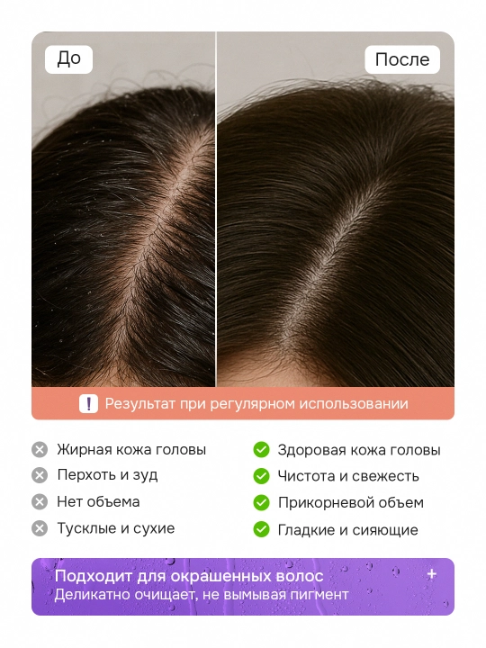 Скраб-шампунь Aisunlee Strawberry Scalp Scrub, 250 г, для глубокого очищения