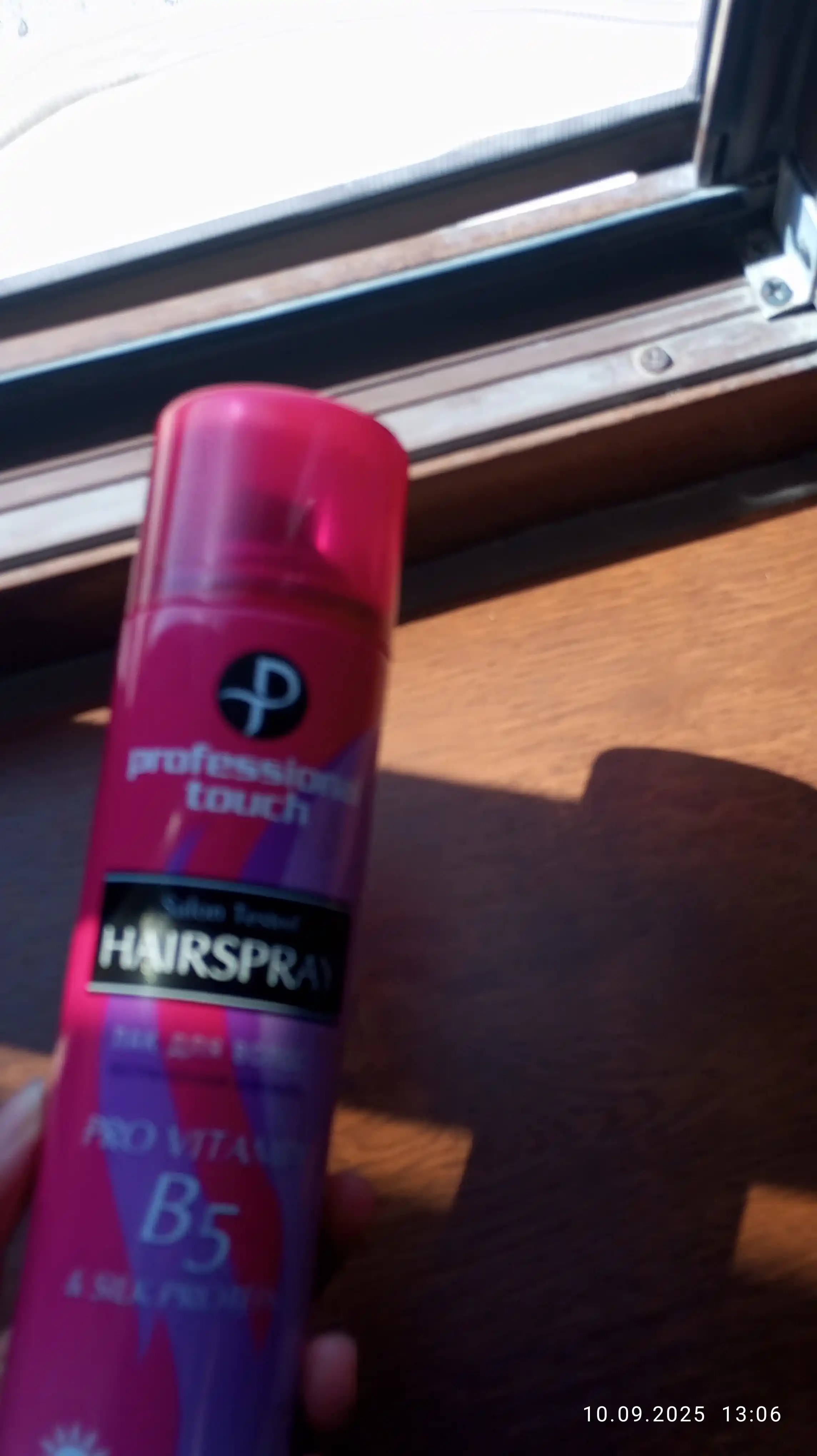Лак для волос Professional Touch vitamin B5 & Silk Protein, экстрасильная фиксация, 265 мл
