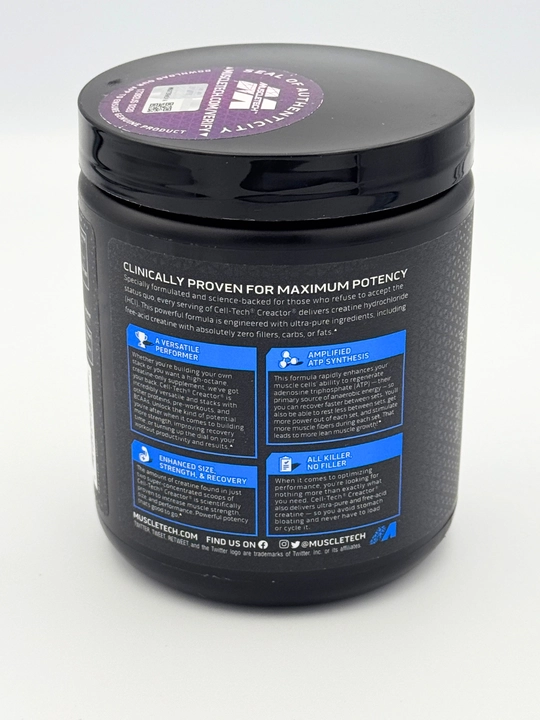 MuscleTech CellTech CREACTOR HCI 120 serv, креатин гидрахлорид