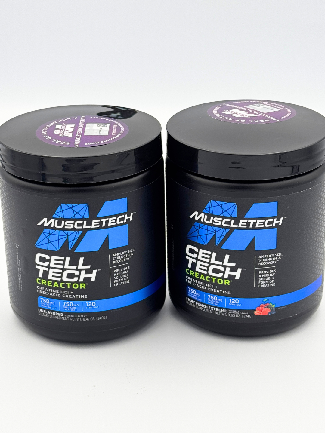 MuscleTech CellTech CREACTOR HCI 120 serv, креатин гидрахлорид