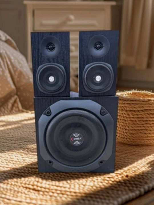 Karaoke kolonka, Bluetooth, simsiz mikrofonli, RGB chiroqli ZQS8103, 3tali kalonka S111