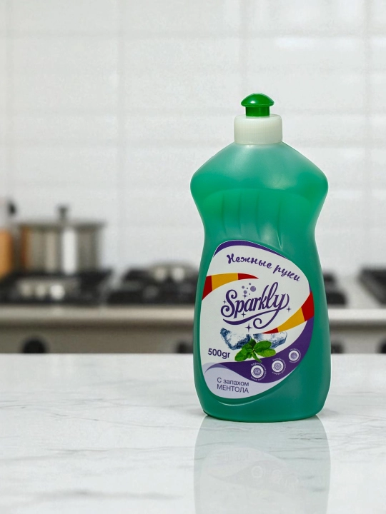 Гель для посуды Sparkly, 500 мл - 