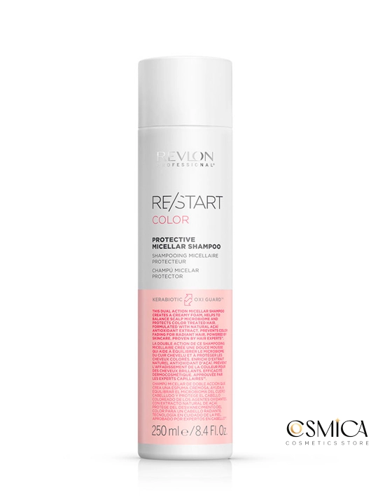 Revlon RESTART COLOR PROTECTIVE SHAMPOO мицеллярный шампунь для окрашенных волос - 