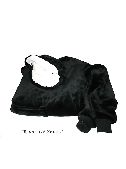 Толстовка-плед с капюшоном и рукавами Huggle Hoodie — универсальный уют и тепло