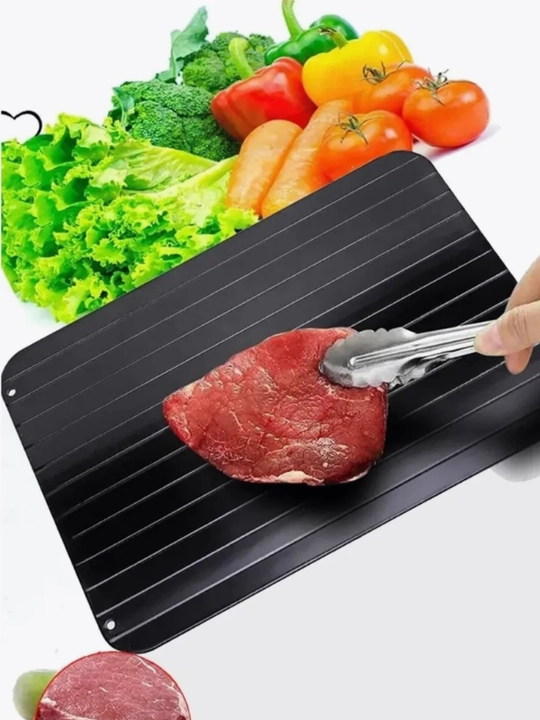 Доска для разморозки, 2 в 1, доска разделочная, разморозка продуктов - 