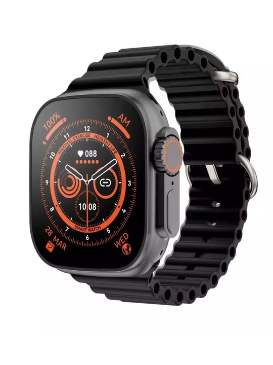 Aqlli smart soat Watch P9 Utra Max , simsiz magnit zaryadlovchi bilan, 49 mm