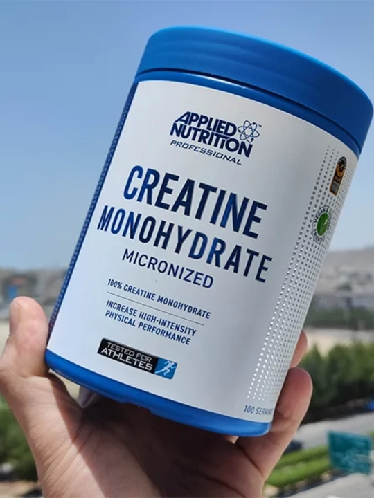 Aplied Nutrition Creatine, 250g tamli va tamsiz 
