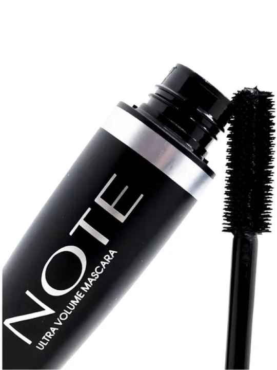 Note ULTRA VOLUME MASCARA tush, 6 ml, hajm beruvchi, kiprik tushi