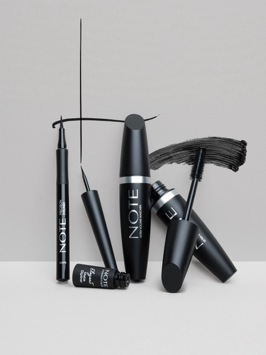 Note ULTRA VOLUME MASCARA tush, 6 ml, hajm beruvchi, kiprik tushi