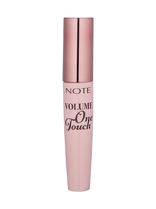 NOTE Volume One Touch Mascara 01 Black 10 ml — hajm, uzunlik, chidamli