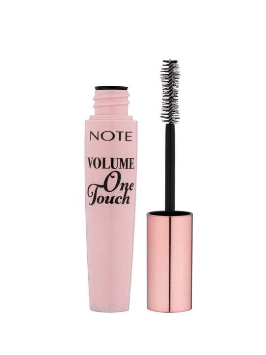 NOTE Volume One Touch Mascara 01 Black 10 ml — hajm, uzunlik, chidamli