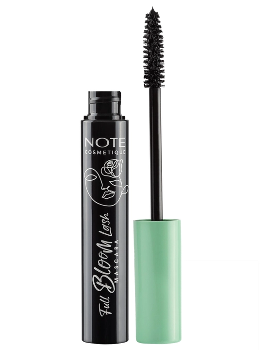 Note Full Bloom Lash Mascara 9 ml kipriklar uchun tush hajm, qalinlik va ajratish uchun