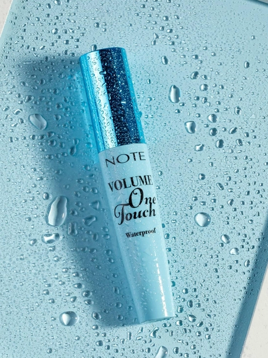 NOTE Volume One Touch Waterproof Mascara 10 ml suvga chidamli kiprik tushi