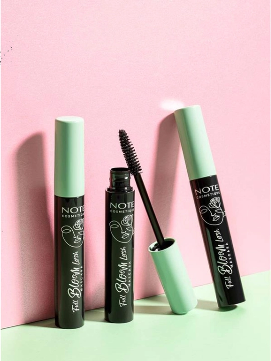 Note Full Bloom Lash Mascara 9 ml kipriklar uchun tush hajm, qalinlik va ajratish uchun