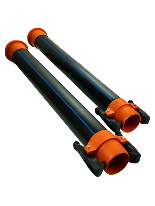 HDPE труба с защелками (12 метров)