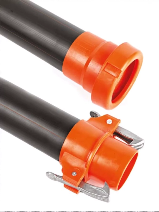 HDPE труба с защелками (12 метров)