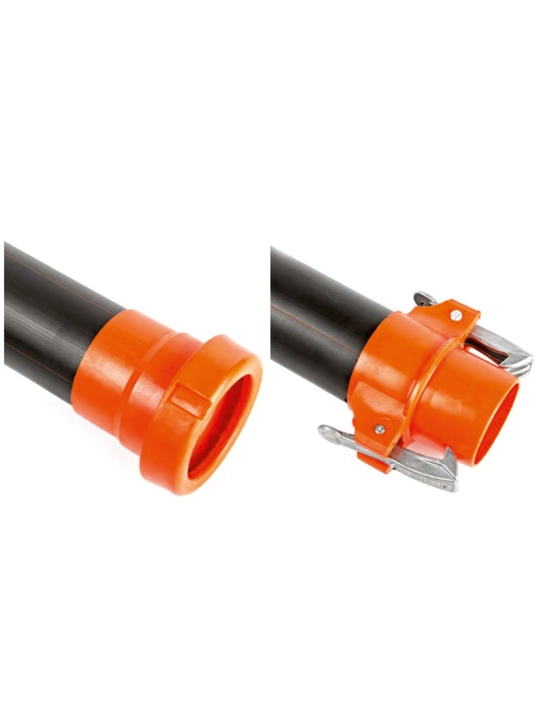 HDPE труба с защелками (12 метров)