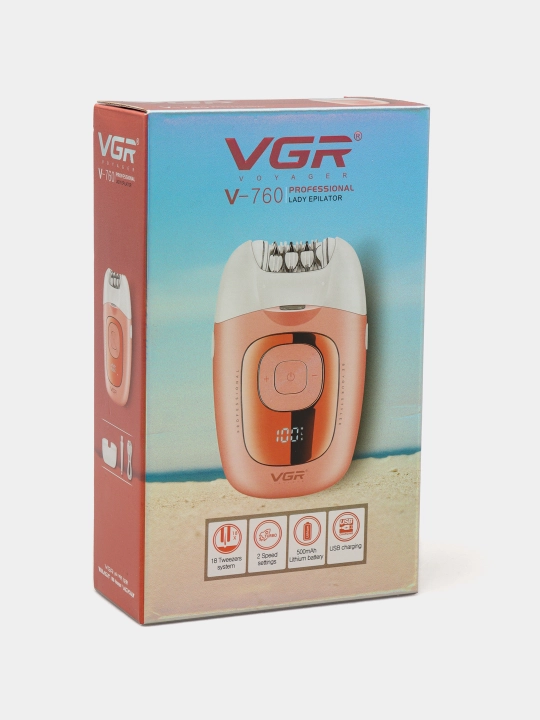 Профессиональные эпиляторы для тела VGR V-706, 722, 726, 728, 733, 751 для женщин