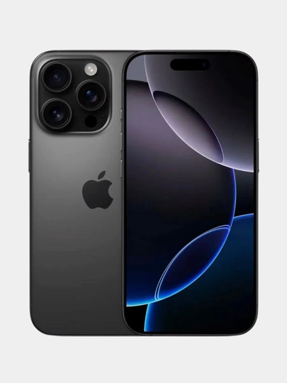 Смартфон IPhone 16 Pro/Pro Max, 256/512/1 ТБ, DualSim+ SIM+eSIM