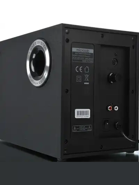 Сабвуфер Microlab M-500U / 2.1 / 40 Вт RMS (2×12 Вт + 16 Вт) / AUX / USB / SD/FM / корпус MDF