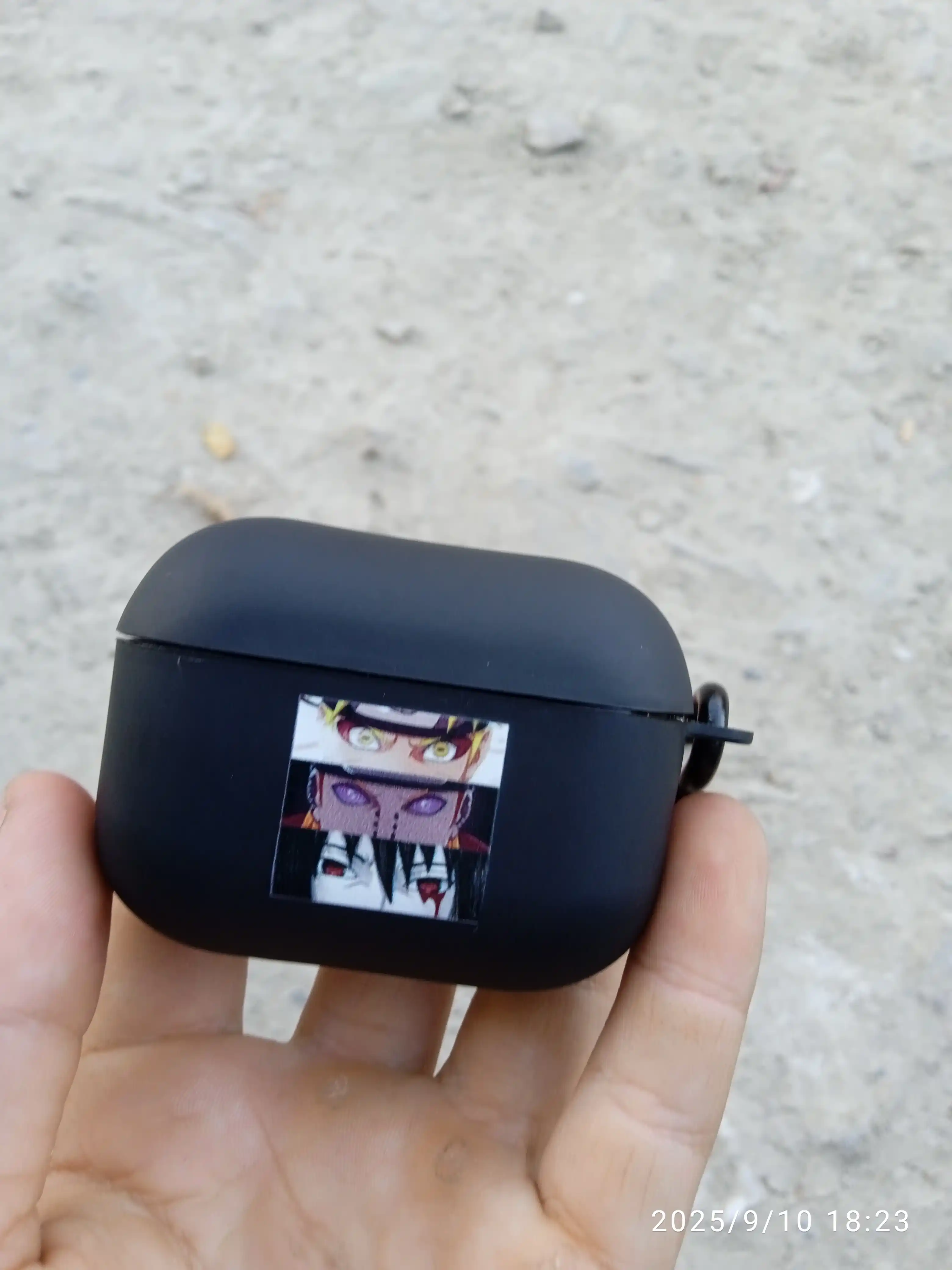 Чехол для наушников, AirPods, для Pods 3/Pro 2/ 4, силикон, с притом Аниме, Наруто