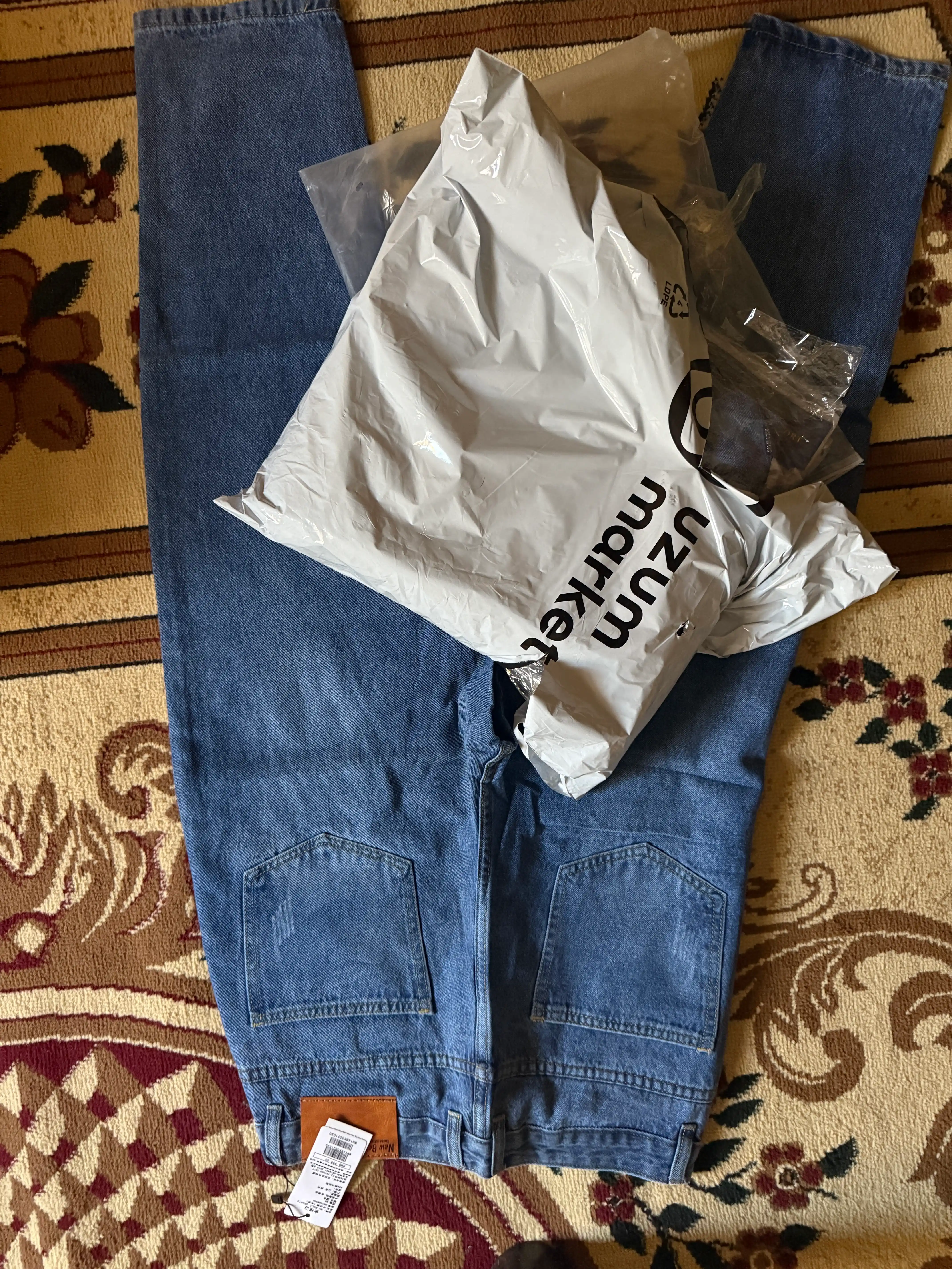 Ayollar uchun to‘g‘ri kesimli bananka denim jinsi shimlar qulay va kundalik kiyim 29–31