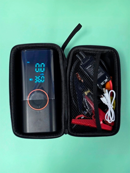 Starter + kompressor 2 tasi 1 da, avtomobil nasosi, starter, elektr nasos